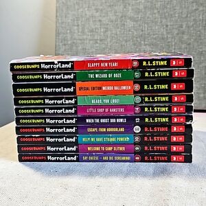 Goosebumps Horrorland Lot of 10, by R.L. Stine